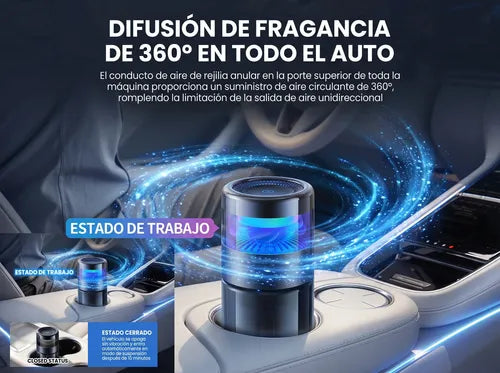 Difusor aromatizador inteligente alta duración ZeliQ con luz RGB – foto 4