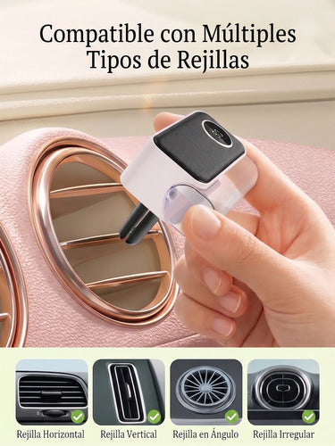 Difusor aromatizador mini rellenable ZeliQ color negro – foto 3