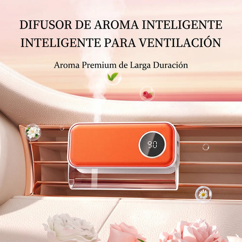 Difusor aromatizador mini rellenable ZeliQ color naranja – foto 5