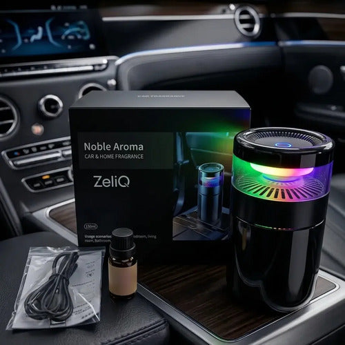 Difusor aromatizador inteligente alta duración ZeliQ con luz RGB
