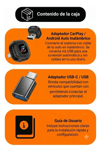 Adaptador inalámbrico CarPlay y Android Auto 2 en 1 ZeliQ – foto 4