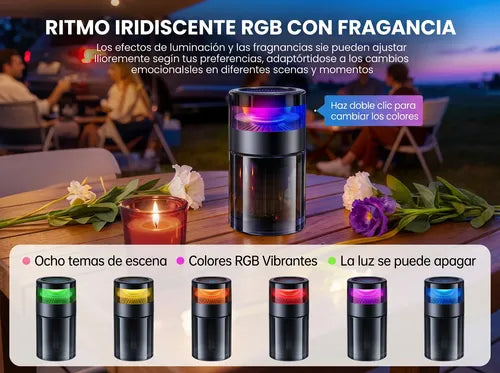 Difusor aromatizador inteligente alta duración ZeliQ con luz RGB – foto 8