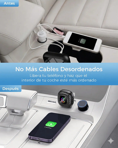 Adaptador inalámbrico CarPlay y Android Auto 2 en 1 ZeliQ – foto 7